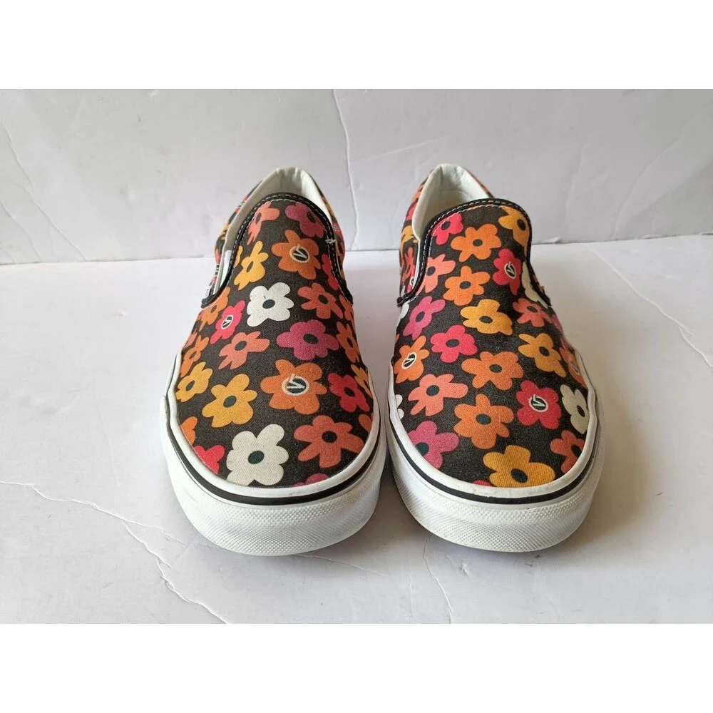 VANS Slip On Shoes Men's Size 11 Flower Power Project-X Low Top Sneakers